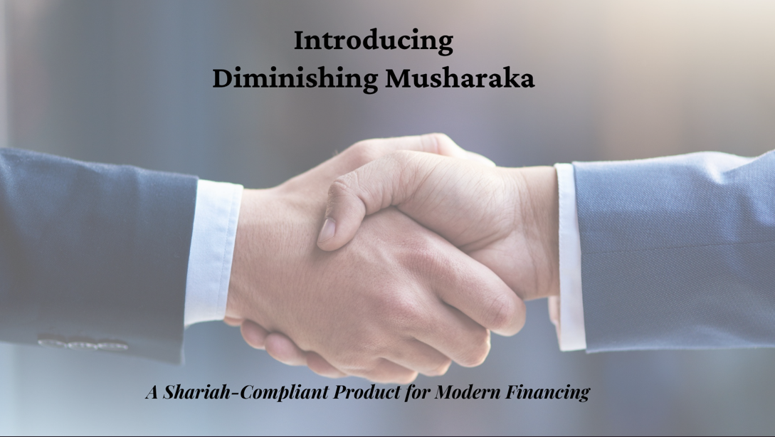 Business handshake representing the Musharaka partnership